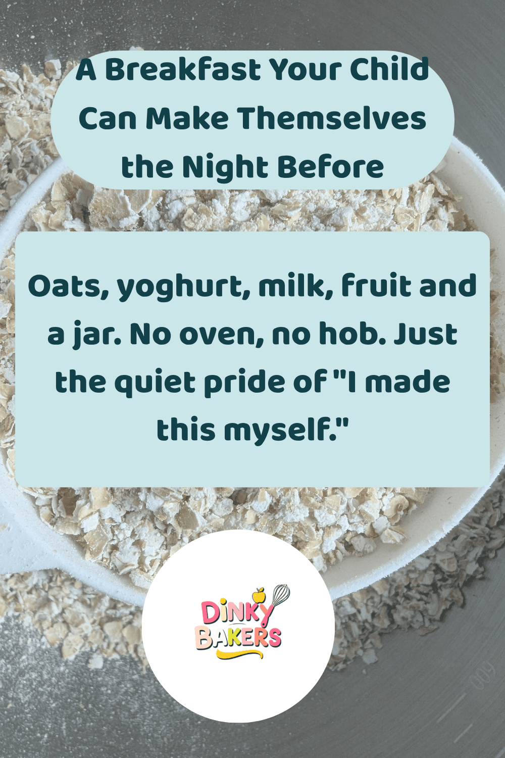 Overnight oats for children — Dinky Bakers